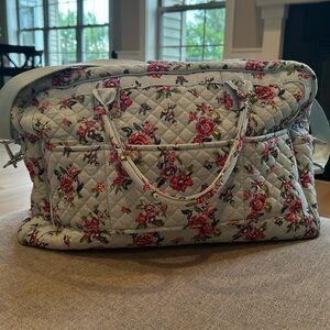 Vera Bradley weekender bag in Water Bouquet design. New condition.